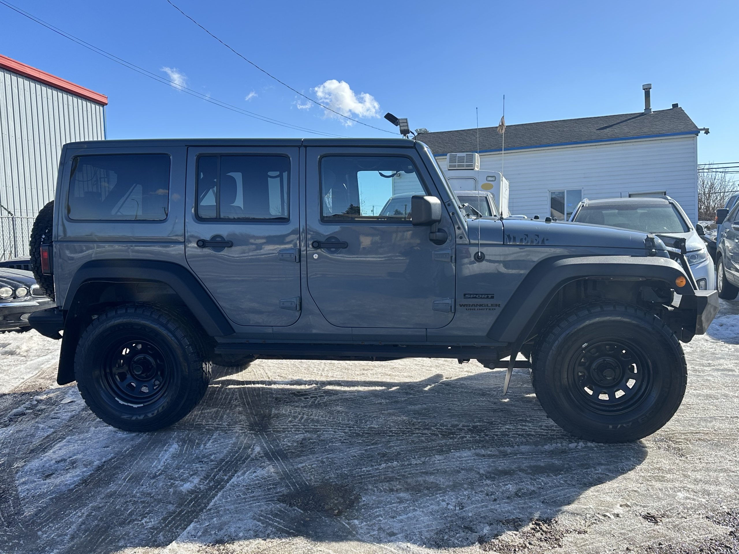 2014 Jeep Wrangler Unlimited Sport 4dr 4×4 Runs And Drive Excellent Alberta Active